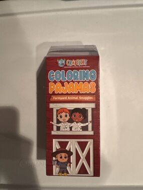 Craft Red Pajama Coloring Set